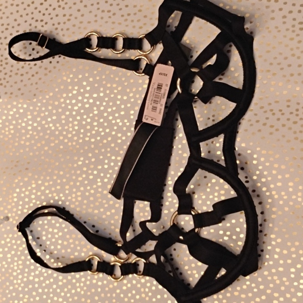Victoria's Secret Black Strappy Lingerie